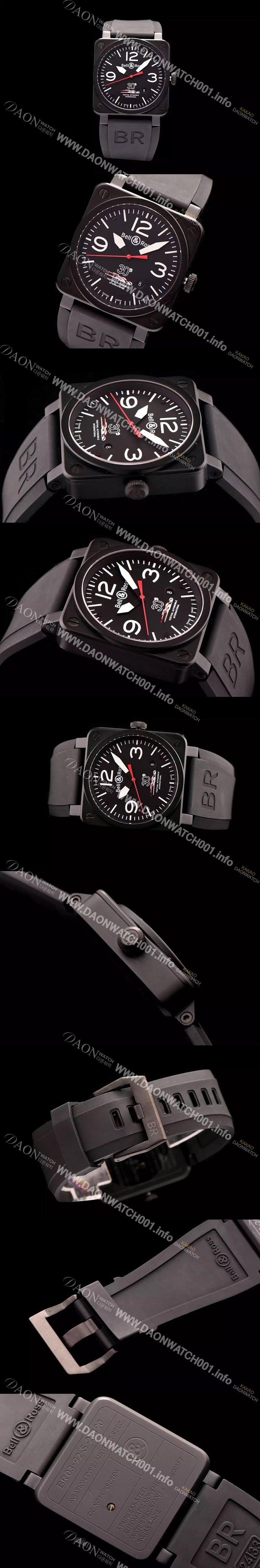 SA급 벨엔로즈 남성용 인스트루먼트 03 오토메틱 블랙 다이얼 오토매틱 무브먼트 BEL4201 xx