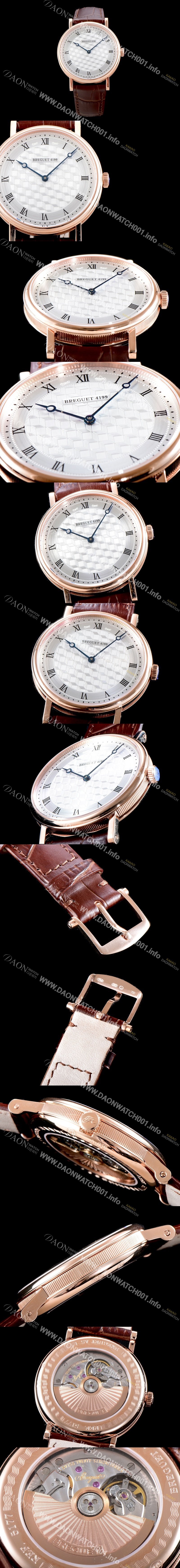 SA급 브레게 남성용 인기제품 클래식 5967BA/11/9W6 38mm 오토매틱 신제품!! 18K 로즈골드 실버 길로쉐 패턴 다이얼 오토매틱 무브먼트 BRG0411 xx