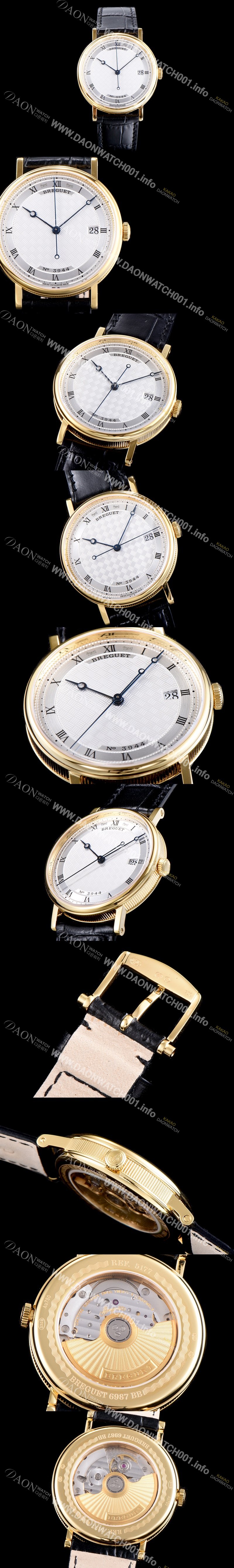 SA급 브레게 남성용 클래식 No.3944 최신버전 업그레이드형 5177BA/12/9V6 18K 옐로우 골드 실버 텍스쳐드 다이얼 오토매틱 무브먼트 BRG0440 xx