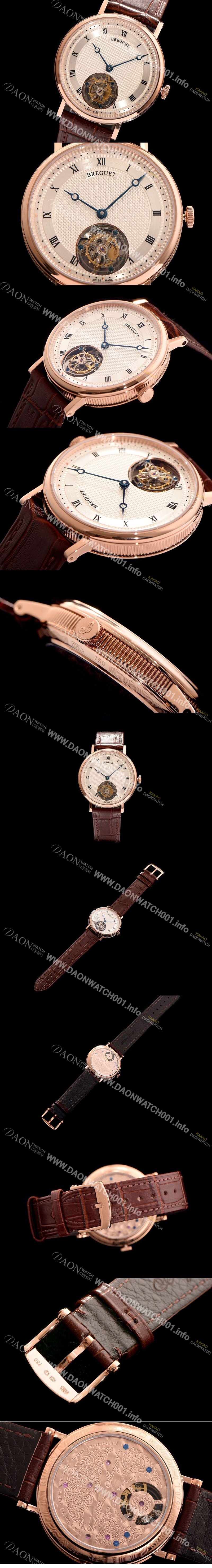 SA급 브레게 남성용 클래식 화이트 다이얼 투어빌론 무브먼트 BRG4204 xx