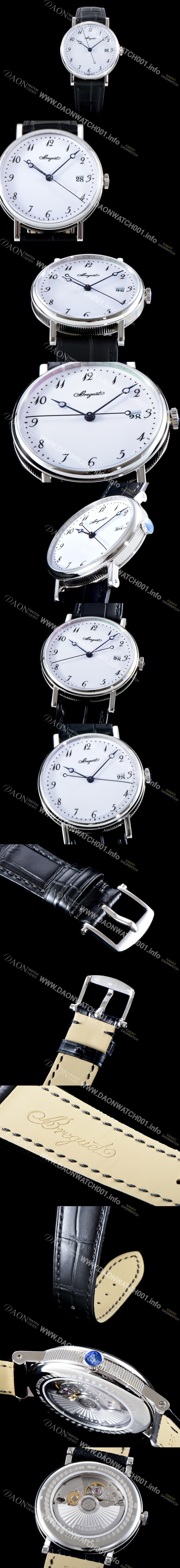 SA급 브레게 남성용 클래식 화이트 다이얼 오토매틱 무브먼트 BRG4200 xx