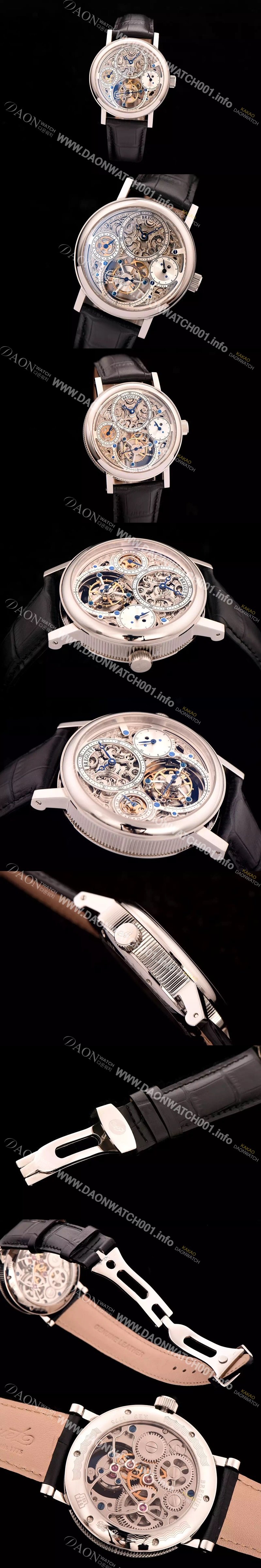 SA급 브레게 남성용 VIP타입 리얼 뚜르비용!!클래식 그랜드 컴플리케이션 3755PR/1E/9V6 스켈레톤 다이얼 투어빌론 탑재 무브먼 BRG0444 xx