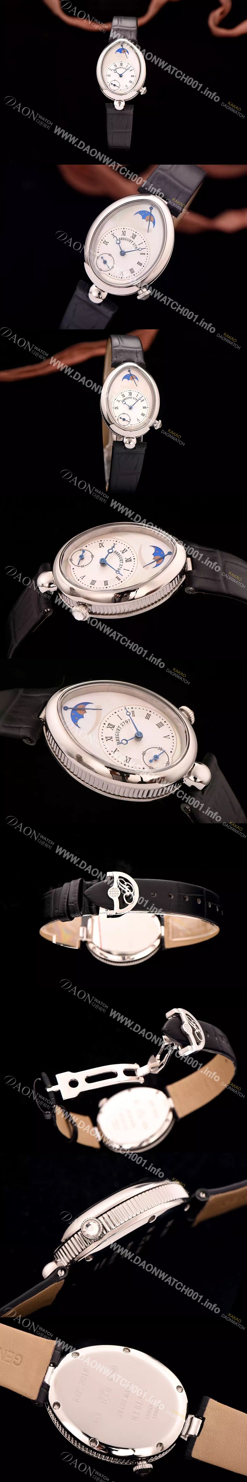 SA급 브레게 여성용 헤리티지 2797 시리즈 쿼츠 화이트다이얼 BRG4230 xx