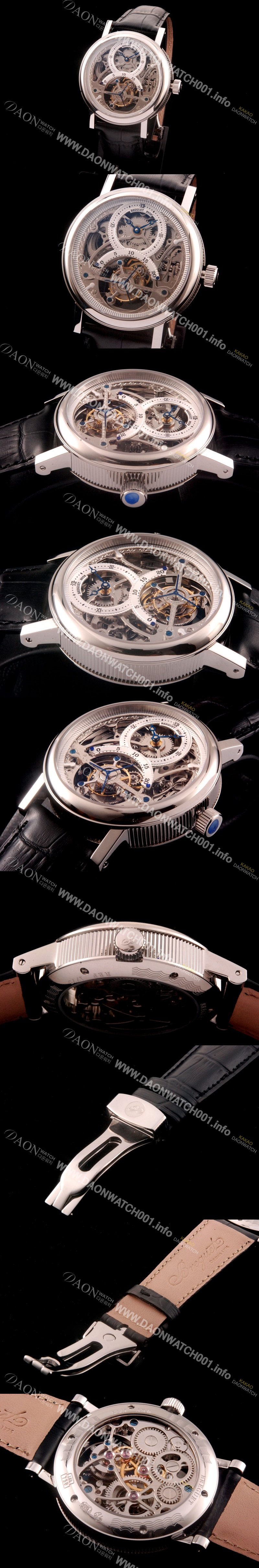 SA급 브레게 남성용 VIP타입 리얼 뚜르비용!!클래식 그랜드 컴플리케이션 3355PT/00/986 스켈레톤 다이얼 투어빌론 탑재 무브먼 BRG0400 xx