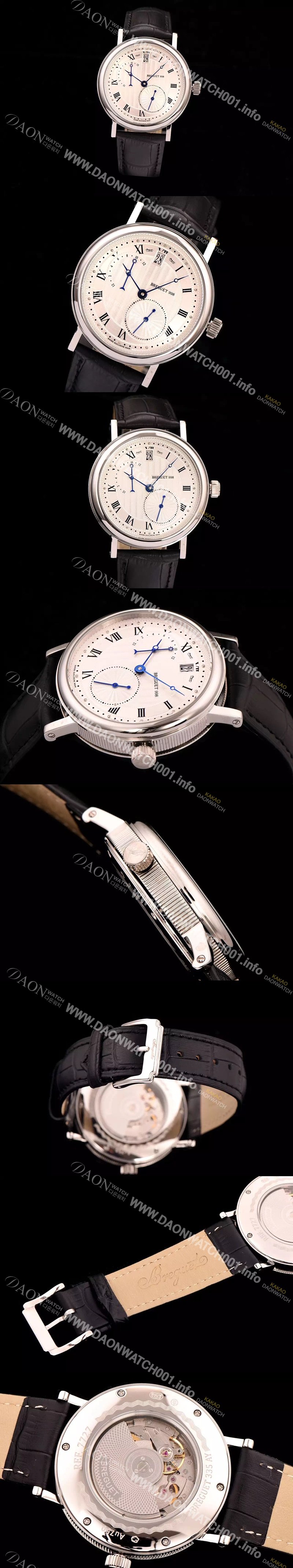 SA급 브레게 남성용 오토매틱 998 시리즈 화이트다이얼 BRG4200 xx