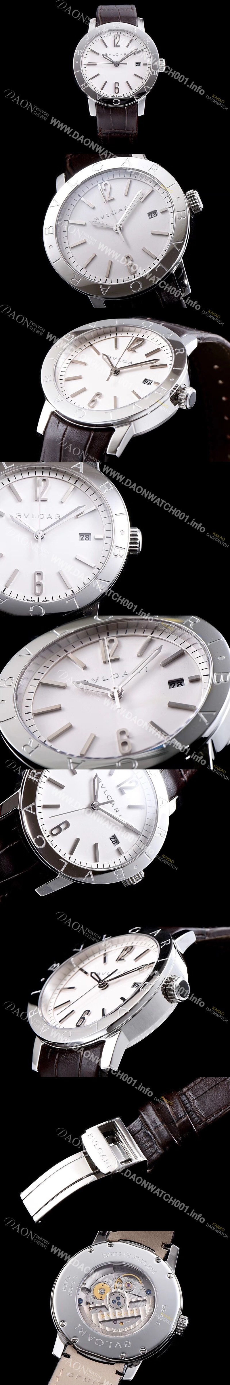 SA급 불가리 소티리오 불가리 9015 오토매틱 무브먼트 화이트다이얼 BVL4225 xx