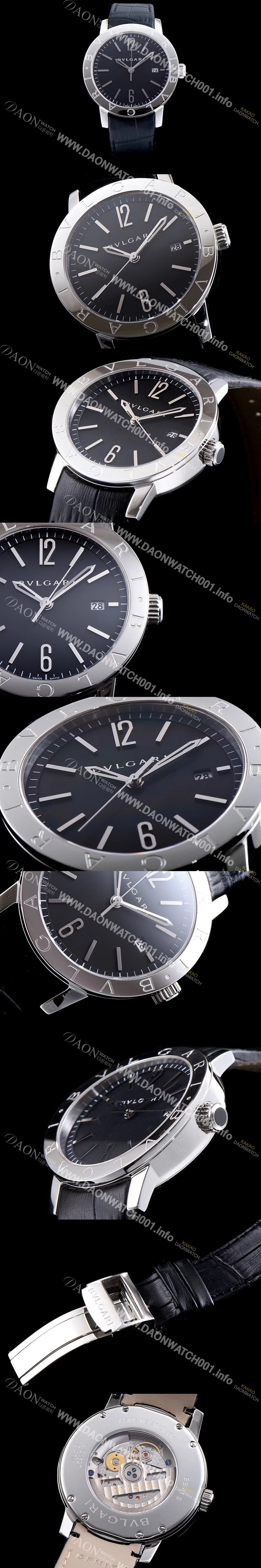 SA급 불가리 소티리오 불가리 9015 오토매틱 무브먼트 블랙다이얼 BVL4223 xx