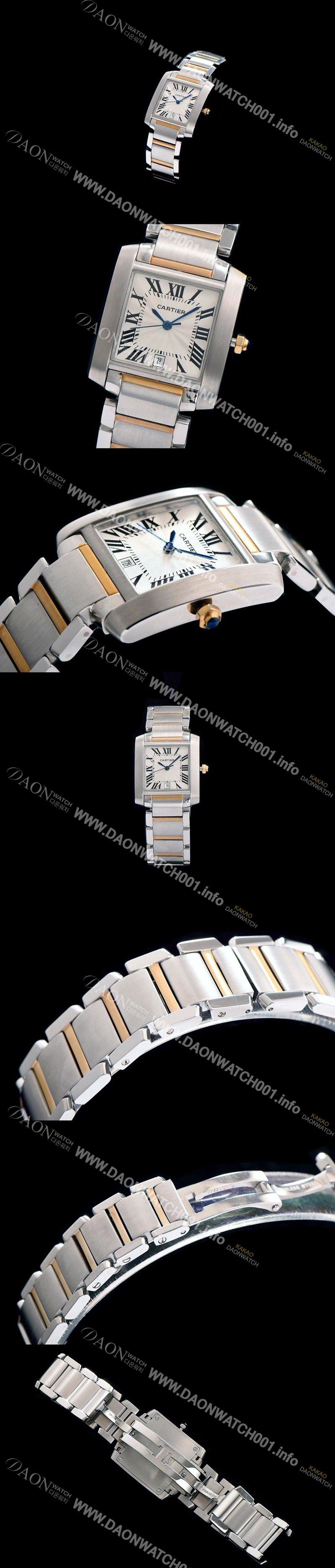 SA급 까르띠에 여성용 탱크 스위스 쿼츠 화이트 다이얼 커플 화이트다이얼 CAR0310 xx