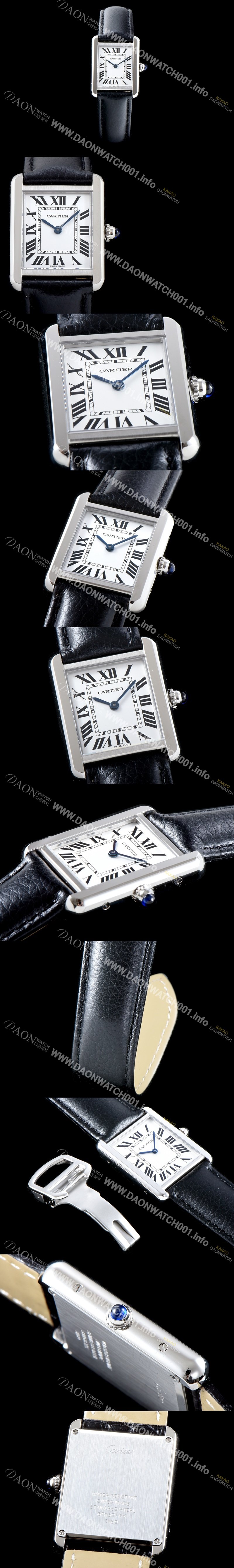 SA급 까르띠에 여성용 탱크솔로 W1018355 베스트 에디션 탱크 화이트 다이얼 최고급 스위스 정품 쿼츠 무브먼트 CAR0101 xx