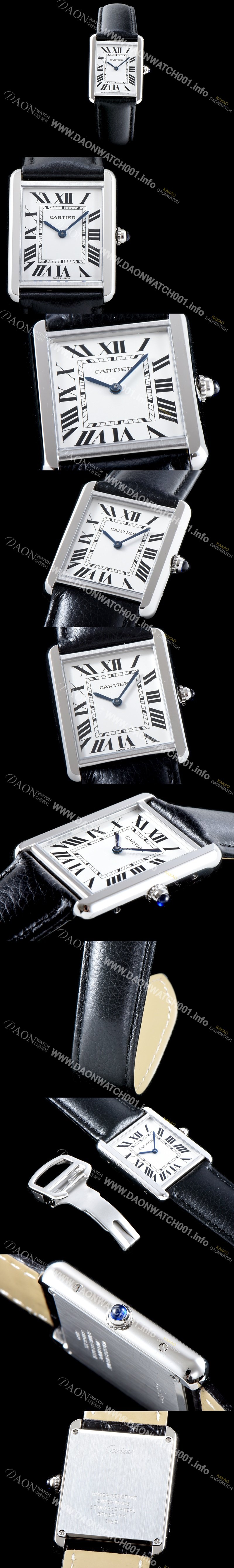 SA급 까르띠에 남여공용 탱크솔로 WSTA0028 베스트 에디션 탱크 화이트 다이얼 최고급 스위스 정품 쿼츠 무브먼 CAR0102 xx