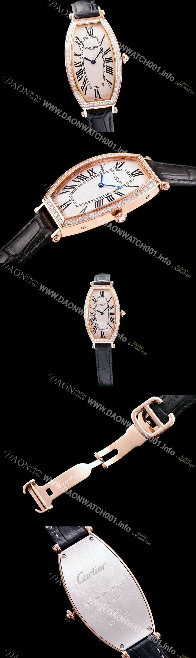 SA급 까르띠에 여성용 토노 화이트 다이얼 다이아몬드 주얼리 세팅 쿼츠 무브먼트 CAR0111 xx