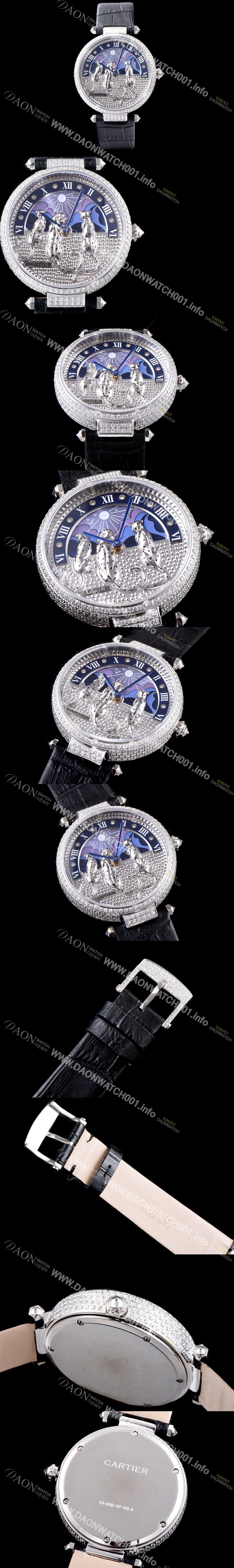 SA급 까르띠에 남성용 레브 드 팬더 HPI00930 하이 쥬얼 세팅 픽첼 다이얼 스위스 쿼츠 무브먼 CAR0013 xx