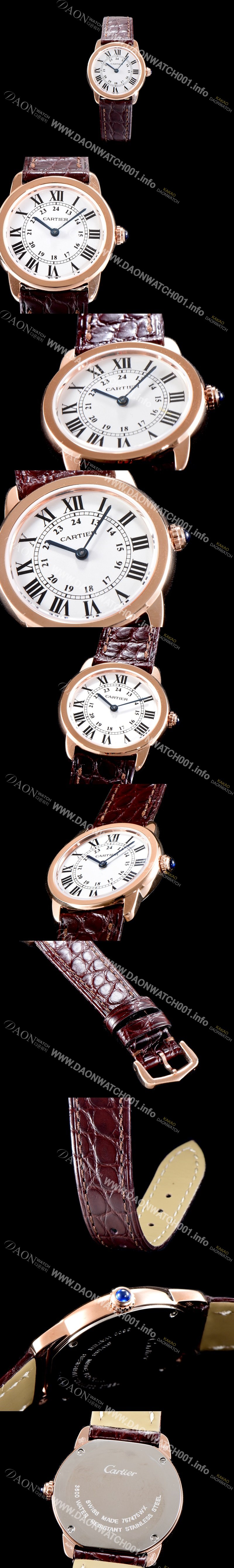 SA급 까르띠에 남성용 솔로 드 까르띠에 W6800151 화이트 다이얼 쿼츠 무브먼트 CAR0510 xx