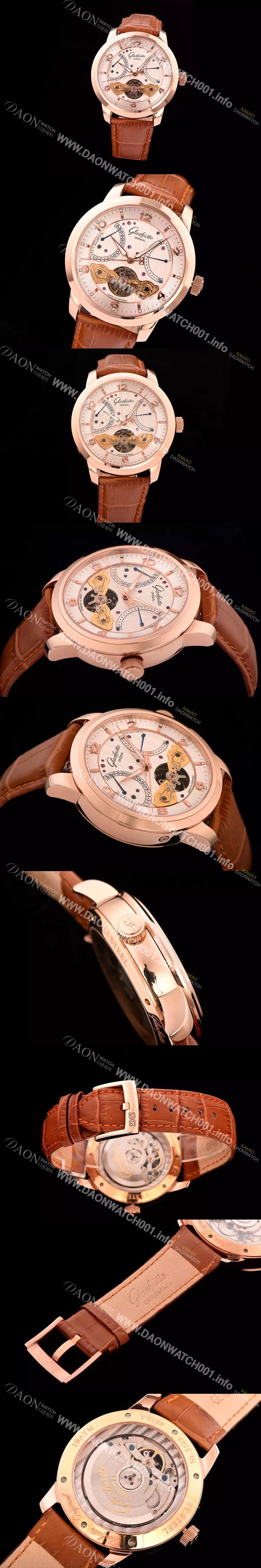 SA급 글라슈테 오리지날 남성용 글라슈테 오리지날 시리즈 화이트다이얼 GLA420 xx