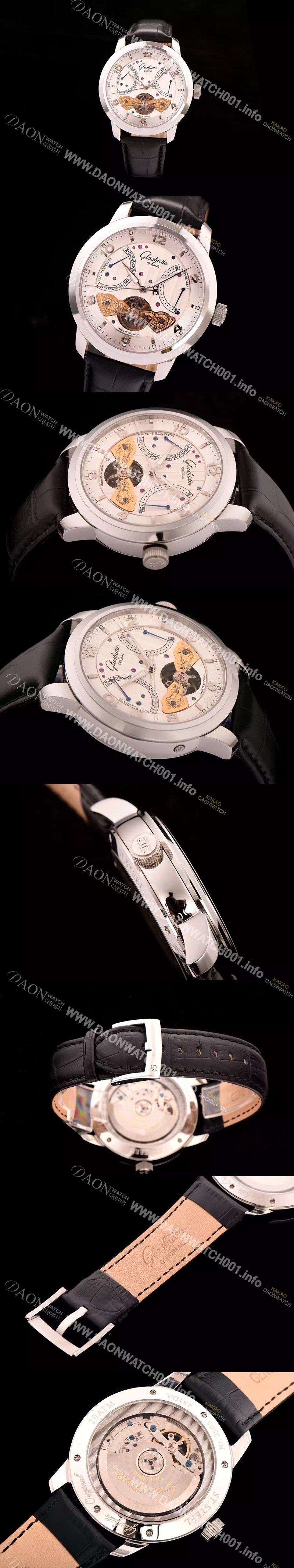 SA급 글라슈테 오리지날 남성용 글라슈테 오리지날 시리즈 화이트다이얼 GLA423 xx