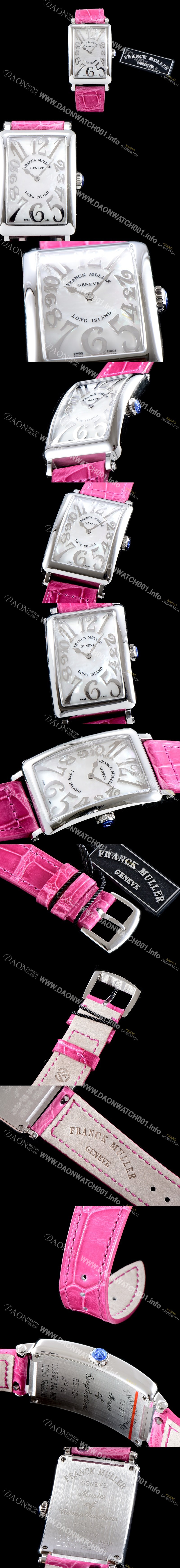 SA급 프랭크뮬러 여성용 롱아일렌드 952 QZ REL 컬력션 화이트 마더 오브 펄 다이얼 스위스 쿼츠 무브먼트 FRA0450 xx