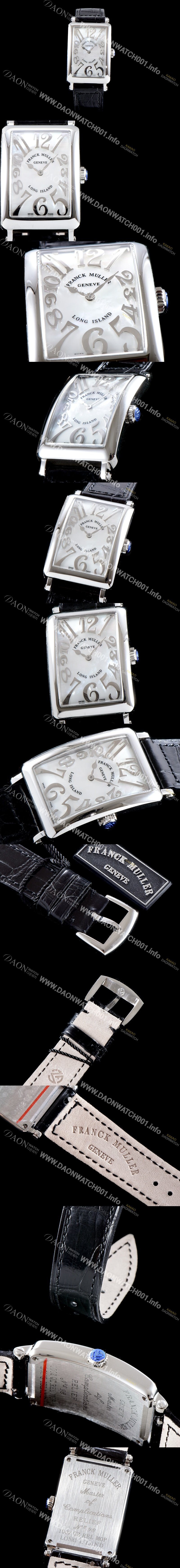 SA급 프랭크뮬러 여성용 롱아일렌드 952 QZ REL 컬력션 화이트 마더 오브 펄 다이얼 스위스 쿼츠 무브먼트 FRA0412 xx