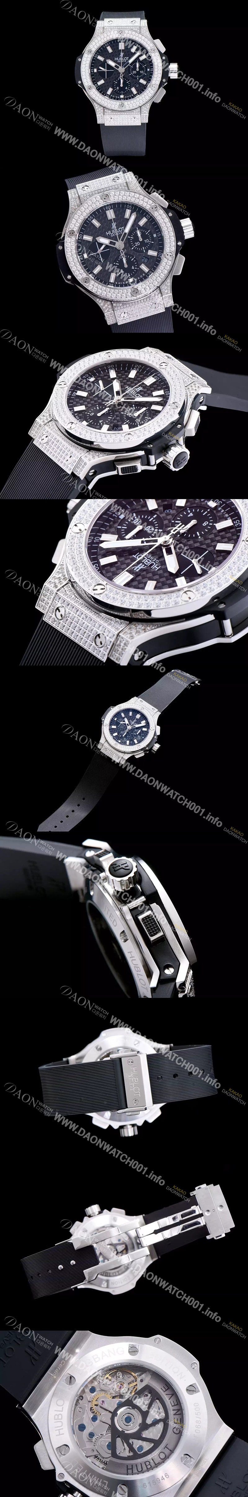 SA급 휴블렛 남성용 빅뱅 하이퀄리티에 볼루션 블랙 다이얼 오토매틱 무브먼트 HUB0432 xx