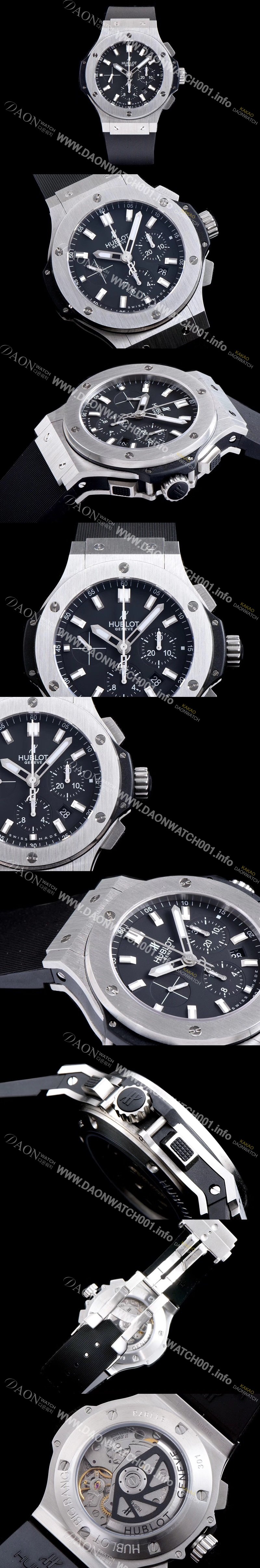 SA급 휴블렛 남성용 빅뱅 블랙 다이얼 오토매틱 무브먼트 HUB0400 xx