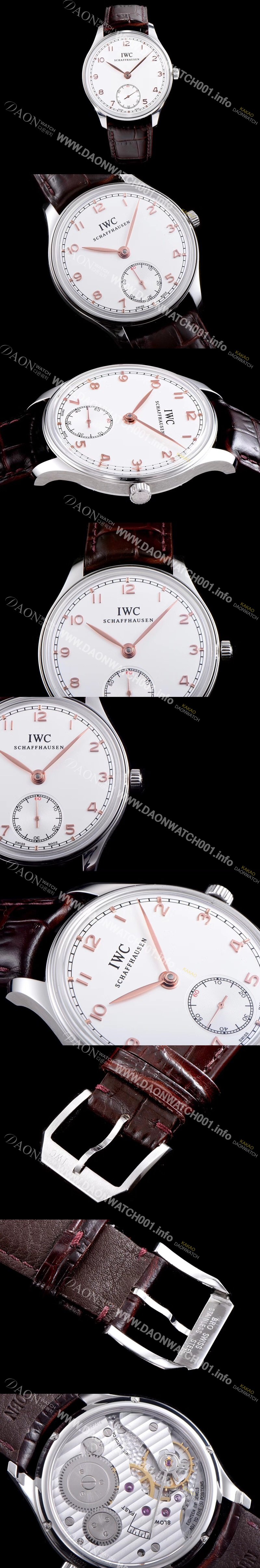 SA급 아이더블유씨 남성용 포르투기즈 최고급버전 IW545408 화이트 다이얼 IWC0201 xx