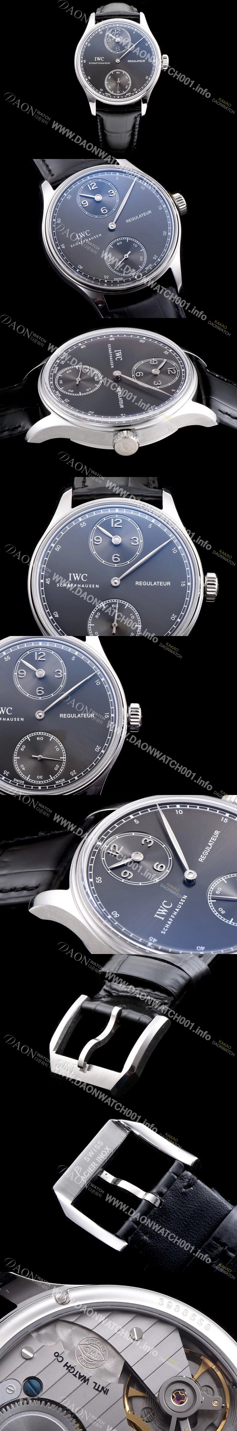 SA급 아이더블유씨 남성용 포르투기즈IW544404모델 블랙 다이얼 IWC0102 xx