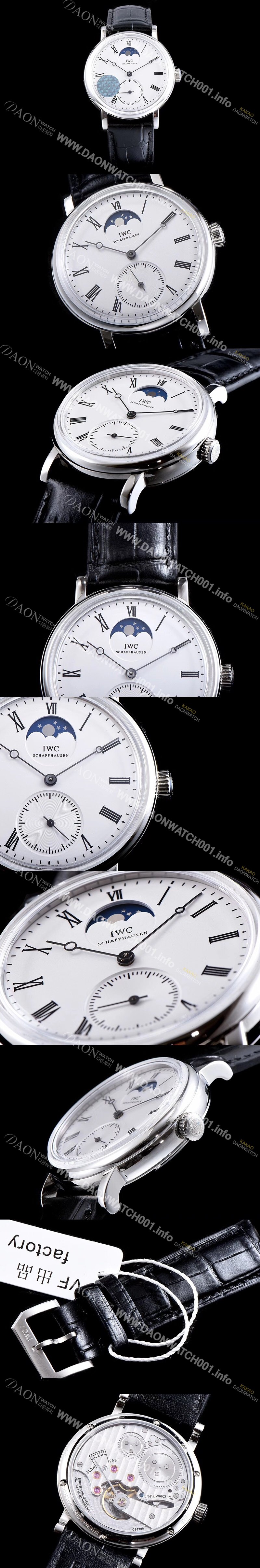 SA급 아이더블유씨 남성용 아이떠블유씨 IW544805 빈티지컬렉션 문페이즈 핸즈와인딩 IWC0421 xx