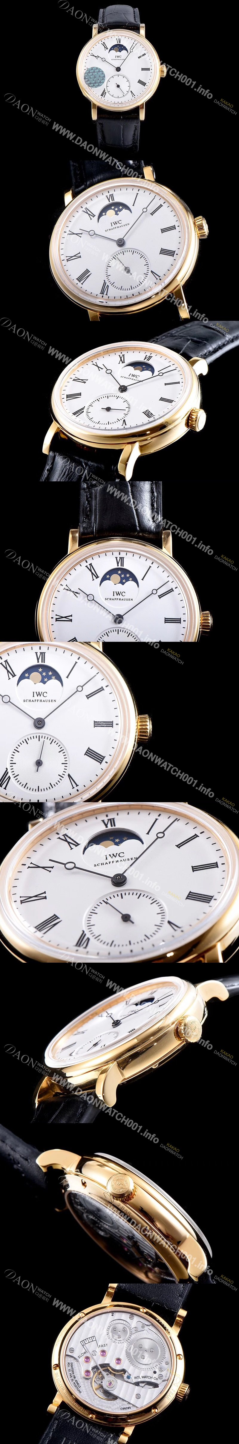 SA급 아이더블유씨 남성용 아이떠블유씨 IW544803 빈티지컬렉션 문페이즈 핸즈와인딩 IWC0423 xx