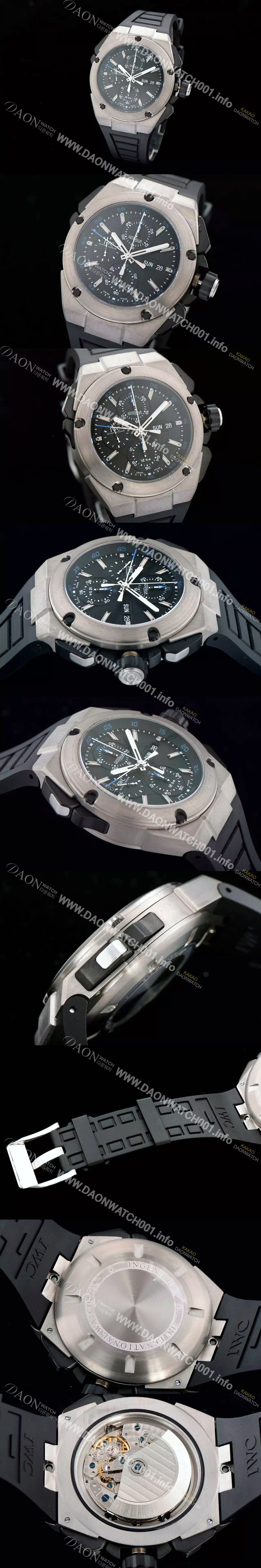 SA급 아이더블유씨 남성용 인제니어 블랙 다이얼 오토매틱 무브먼트 IWC0210 xx