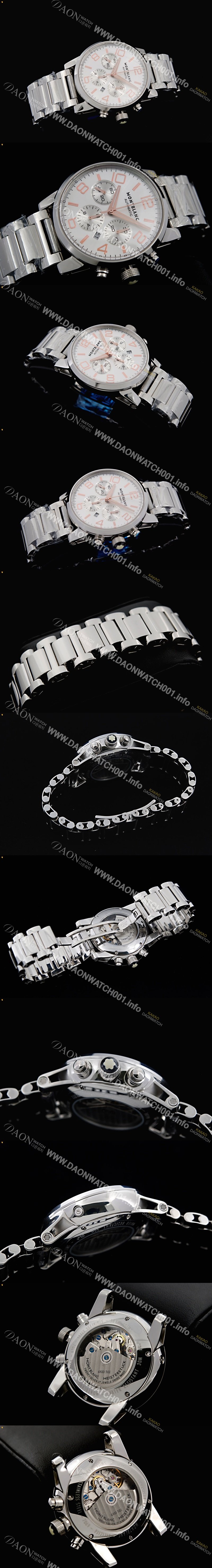 SA급 몽블랑 남성용 몽블랑 타임워커 크로노그래프 오토메틱 MON4224 xx