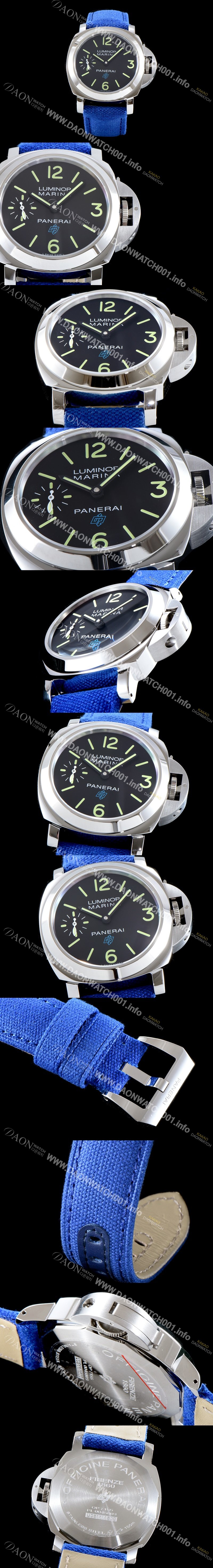 SA급 파네라이 남성용 루미노르 PAM00777 마리나 로고 3데이즈 아치아이오!! 블랙 다이얼 오토매틱 무브먼트 PAN0251 xx