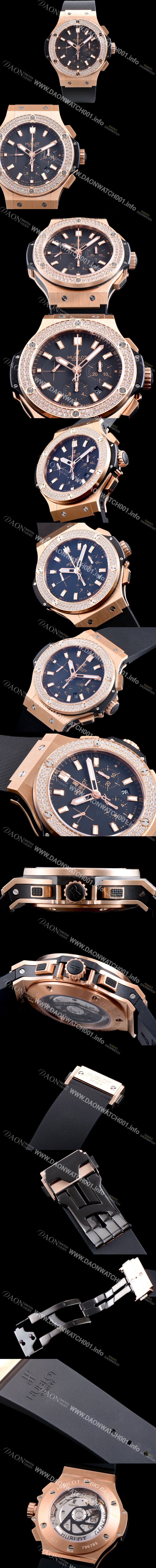 SA급 휴블렛 남성용 빅뱅 301.PX.1180.PX.2704 에볼루션 다이아몬드베젤 블랙 다이얼 오토매틱 무브먼트 HUB2210 xx