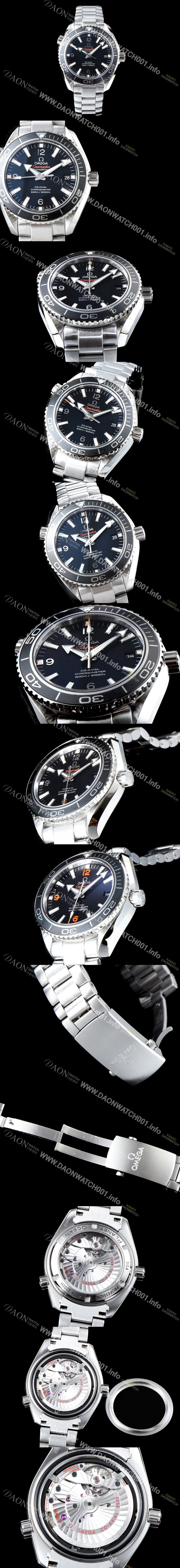 SA급 오메가 남성용 시마스터 플래닛 오션 프로패셔널 세라믹 베젤 42mm 오토매틱 무브먼트 OMG0301 xx