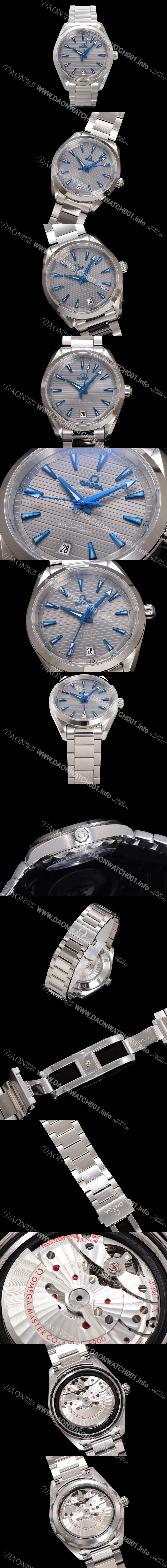 SA급 오메가 남성용 씨마스터 220.10.41.21.06.001 아쿠아테라 코-액시얼 41mm 오토매틱 Cal.8900 타입 그레이 다이얼 omg20235 xx