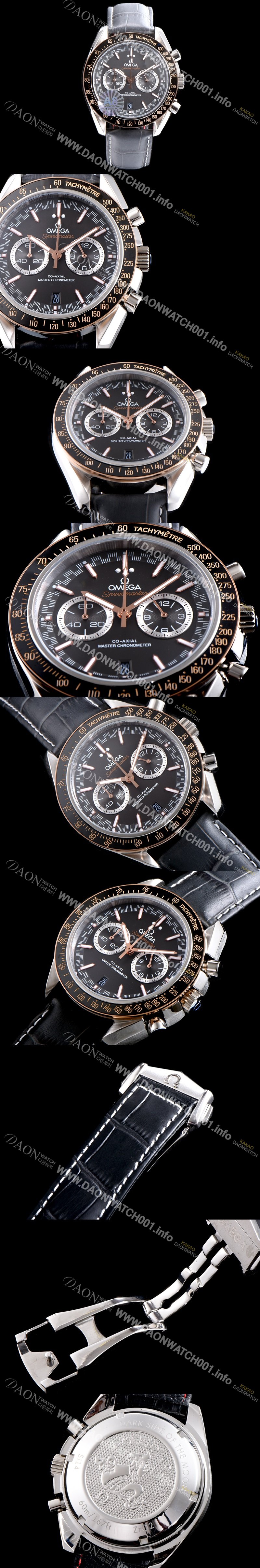 SA급 오메가 남성용 스피드마스터 329.23.44.51.06.001 레이싱 코-액시얼 마스터 크로노미터 타키미터 크로노그래프 그레이 다이얼 일본 수입산 쿼츠 무브먼트 OMG0001 xx