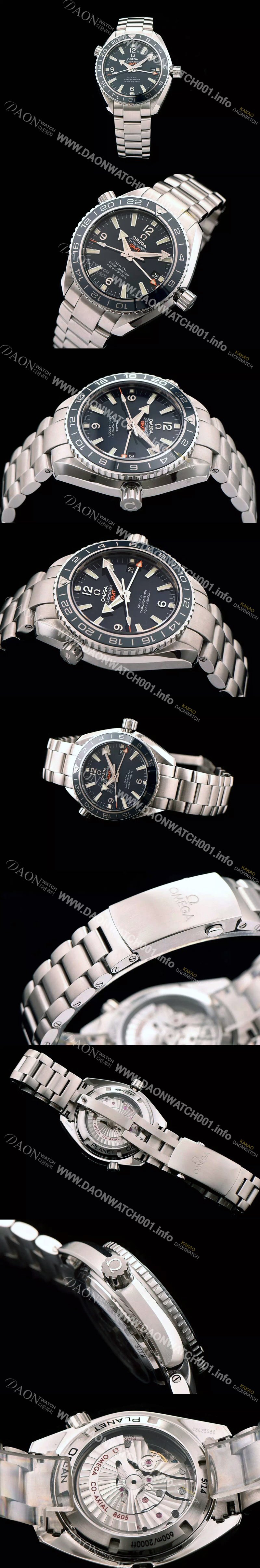 SA급 오메가 남성용 시마스터 플래닛 오션 코엑시얼 지엠티 블루다이얼 OMG01103 xx