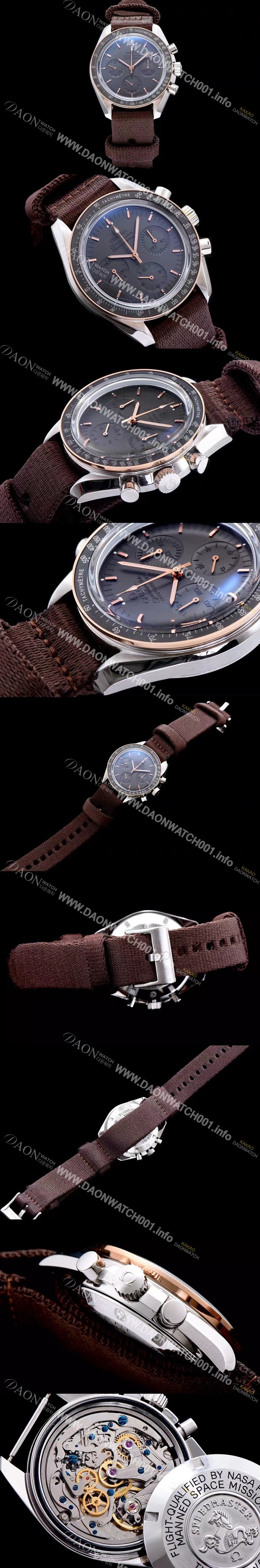 SA급 오메가 남성용 스피드마스터 프로페셔널 아폴로 11호 45주년 수동무브먼트 그레이 다이얼 OMG0030 xx