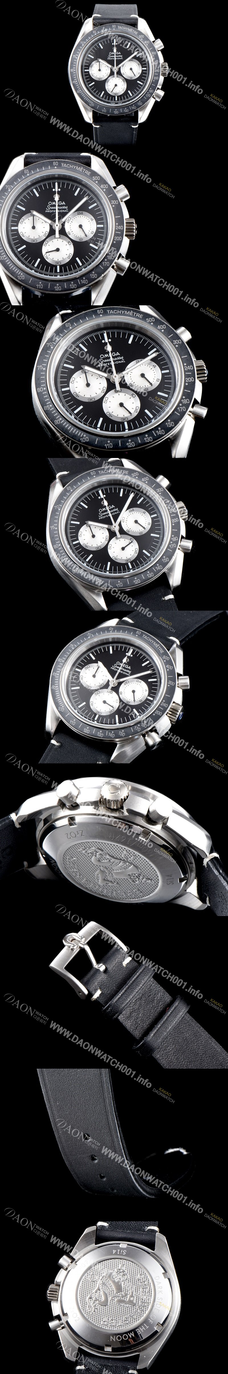 SA급 오메가 남성용 스피드마스터 311.32.42.30.01.001 문워치 기념 리미티드 에디션 스피디 튜즈데이 크로노그래프 블랙 다이얼 스위스 쿼츠 무브먼트 OMG0541 xx