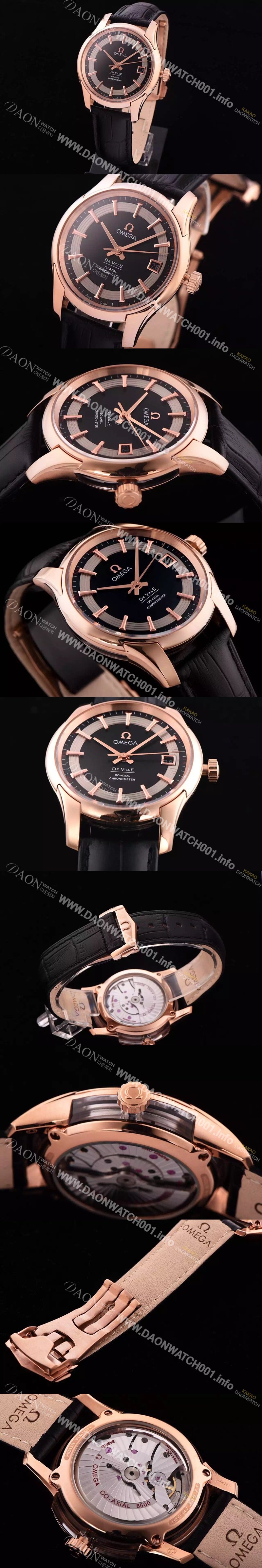 SA급 1:1수제공정형 무브 UP! 남성용 오메가 남성용 드빌 아워비전 워치 41mm 블랙다이얼 OMG01104 xx