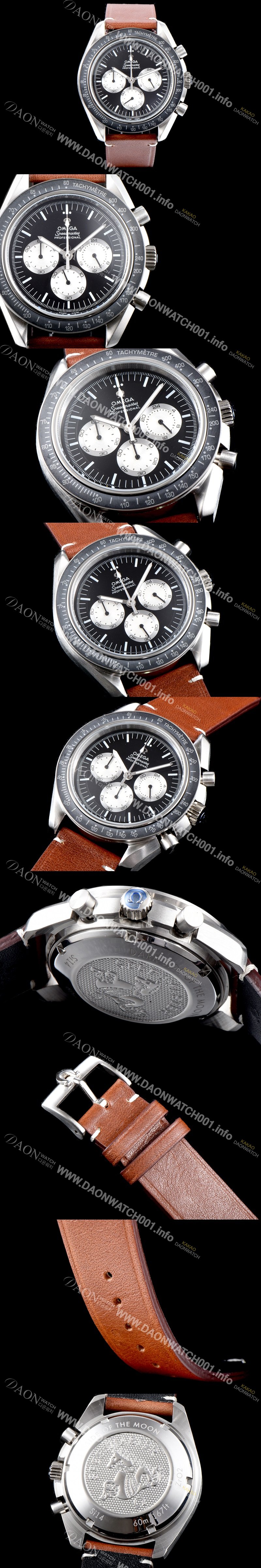 SA급 오메가 남성용 스피드마스터 311.32.42.30.01.001 문워치 기념 리미티드 에디션 스피디 튜즈데이 크로노그래프 블랙 다이얼 스위스 쿼츠 무브먼트 OMG0520 xx