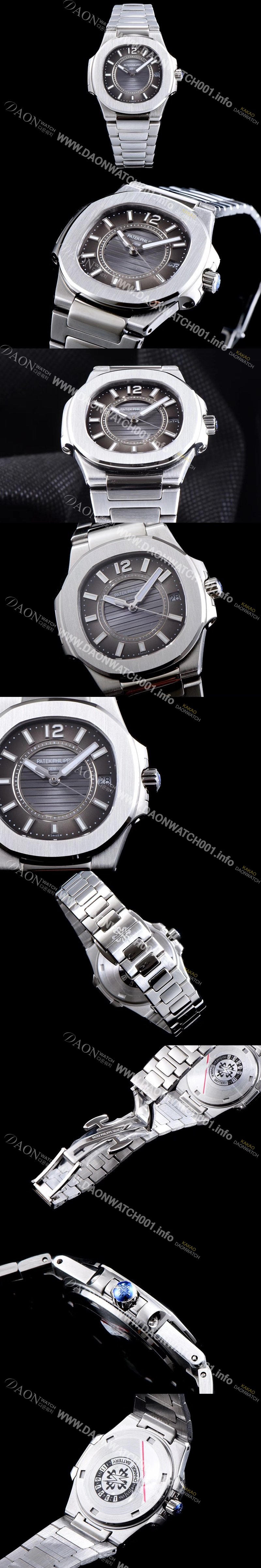 SA급 파텍필립 여성용 노틸러스 7011/1G-010 하이엔드 브라운 텍스쳐 다이얼 브레이슬릿 스위스 정품 쿼츠 무브먼트 PAT0110 xx