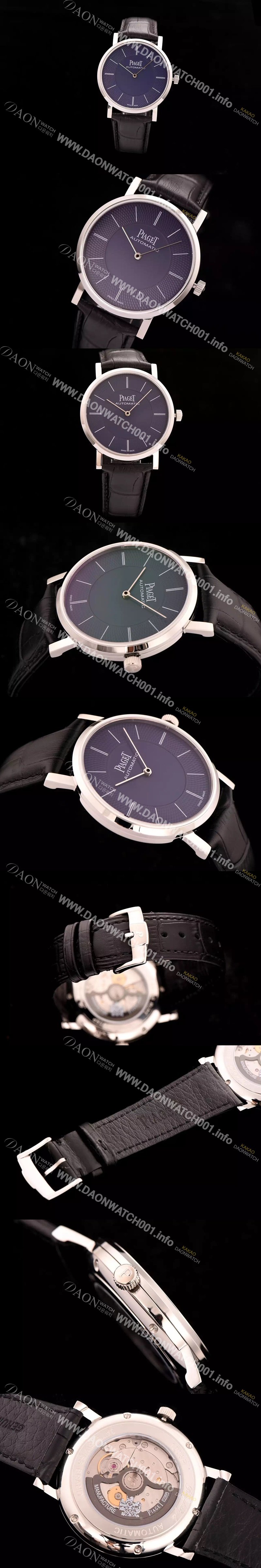 SA급 피아제 남성용 피아제 G0A35132 알티플래노 울트라-씬 빈티지 모델 블루 & 텍스쳐 다이얼 스위스 ETA 2824-A2 오토매틱 무브먼트 PIA4200 xx