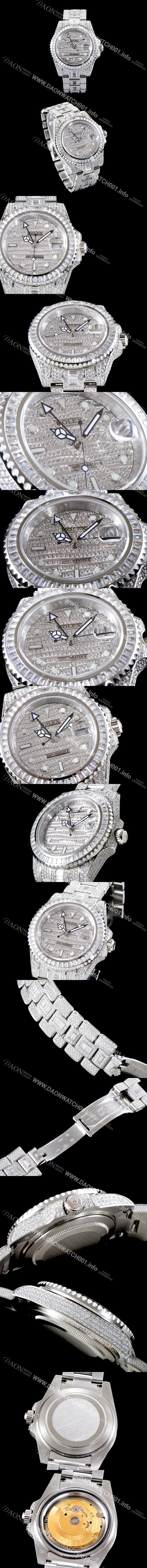 SA급 로렉스 남성용 최신버전 지엠티 마스터II 116769TBR-74779B 1:1수공셋팅 일본산주얼!! 바게트