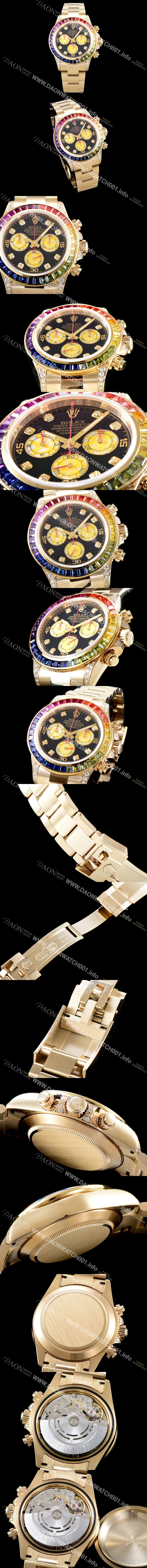 SA급 로렉스 남성용 2018년 바젤월드 코스모그래프 데이토나 116598 RBOW