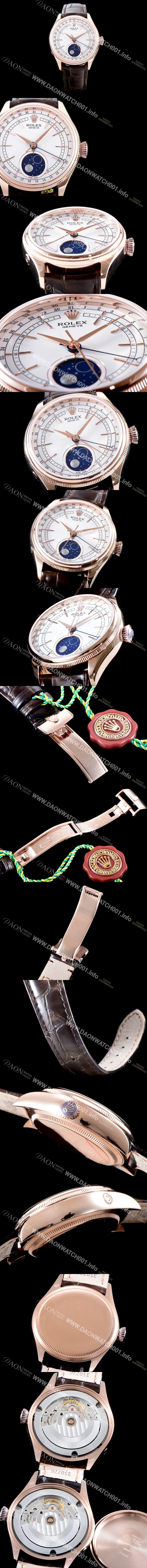 SA급 로렉스 남성용 셀리니 m50535-0002 화이트 다이얼 2836 오토매틱 무브먼트 ROL0010 xx