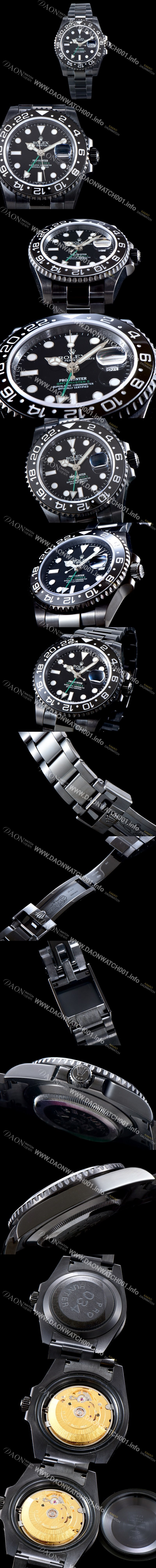 SA급 로렉스 남성용 프로헌터 지엠티 마스터 2 ROL4201 xx