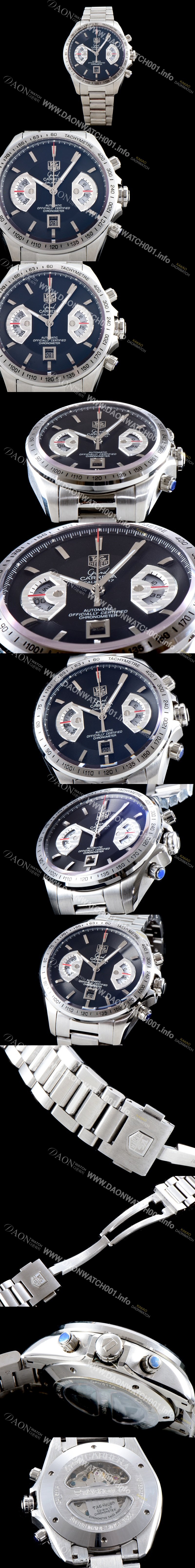 SA급 태그호이어 남성용 그렌드 카레라 칼리버 17 ASIA 7750 오토매틱 TAG4244 xx