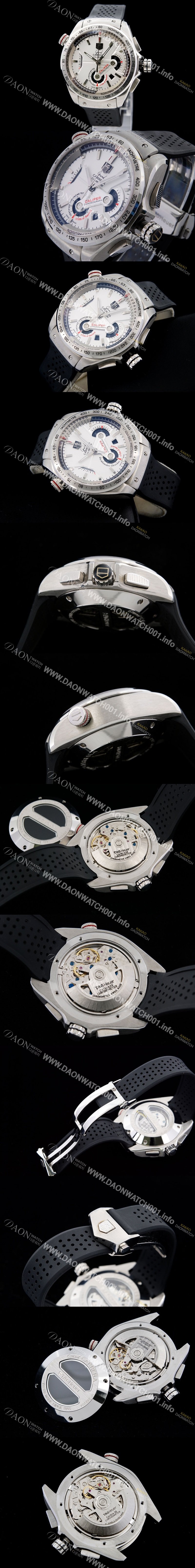 SA급 태그호이어 남성용 그랜드 까레라 칼리버 36 RS 블랙다이얼 TAG4205 xx