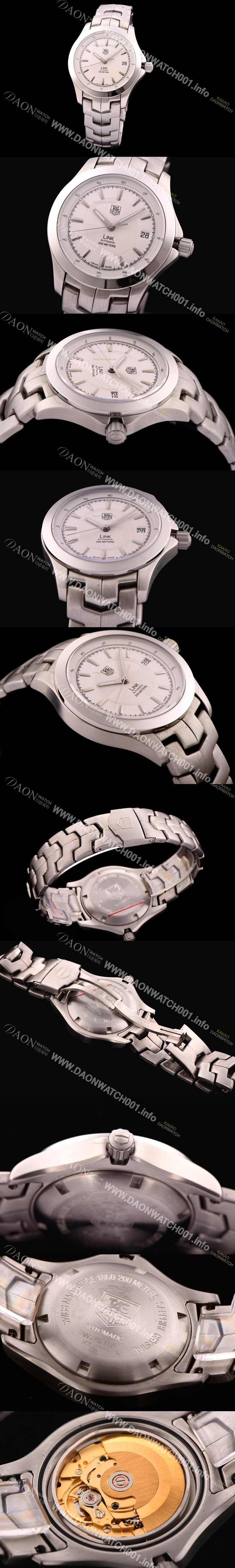 SA급 태그호이어 여성용 링크 시리즈 화이트다이얼 TAG0424 xx