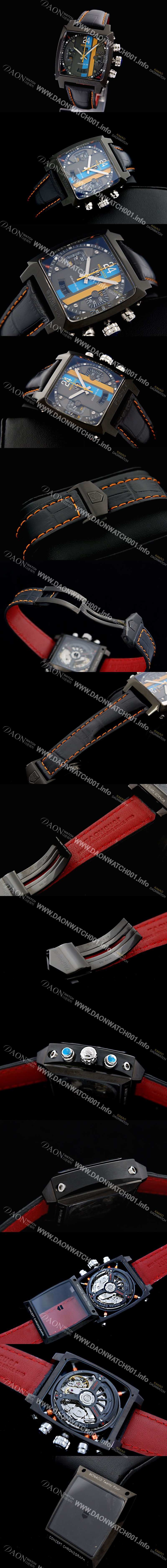 SA급 태그호이어 남성용 뉴 모나코 컨셉트 24 크로노그래프 TAG4200 xx