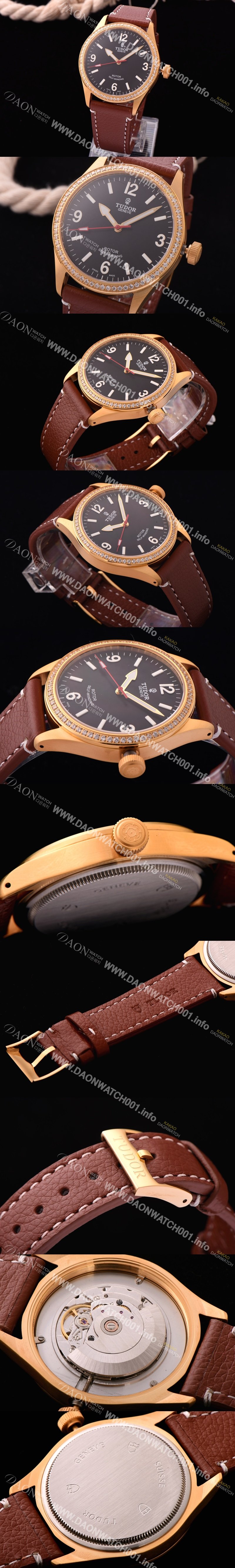 SA급 튜더 남성용 헤리티지 블랙 다이얼 오토매틱 무브먼트 TUD4220 xx